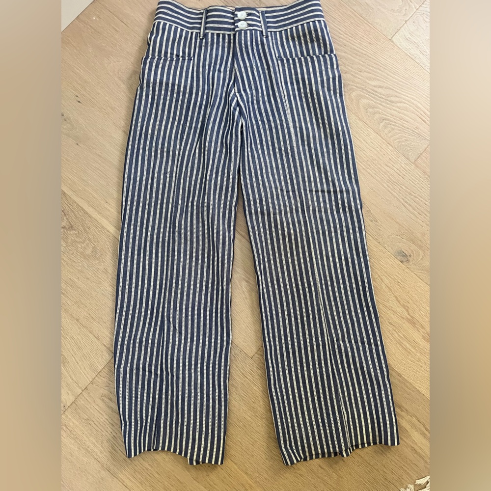 Vintage Striped Trousers